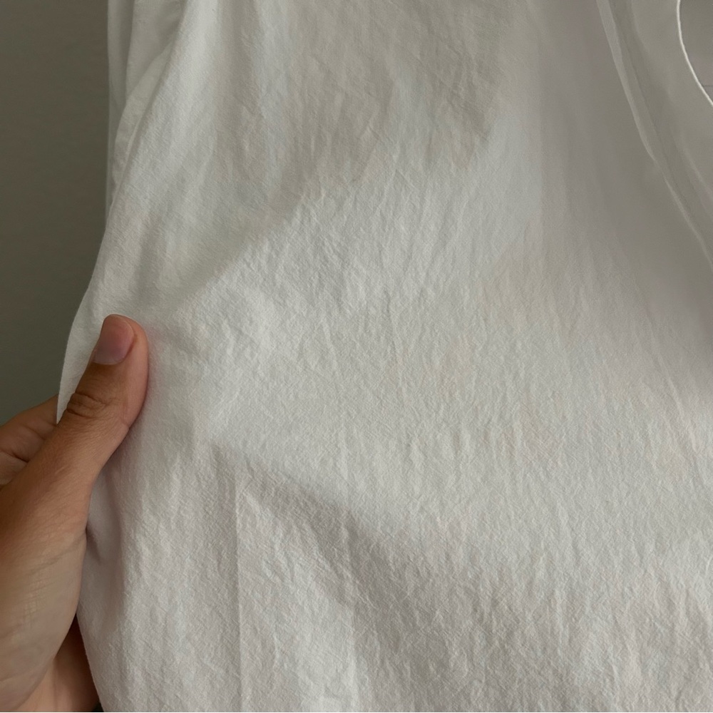 Madewell classic button down lightweight white shirt - Picture 11 of 13